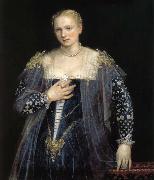 VERONESE (Paolo Caliari) Venice, a female aristocrat USA oil painting artist